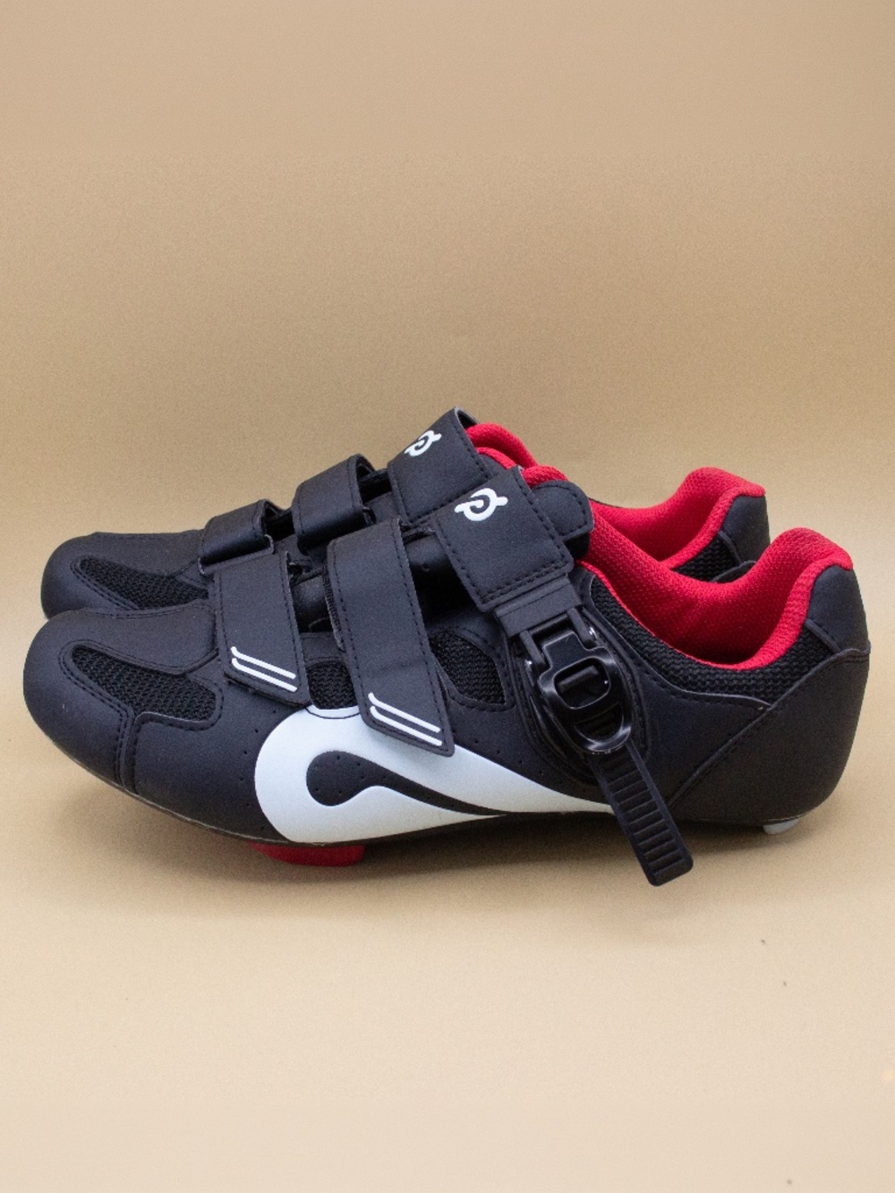 Peloton Black Cycling Shoes With ARC1 Cleats Men's Size EU 42 US 9